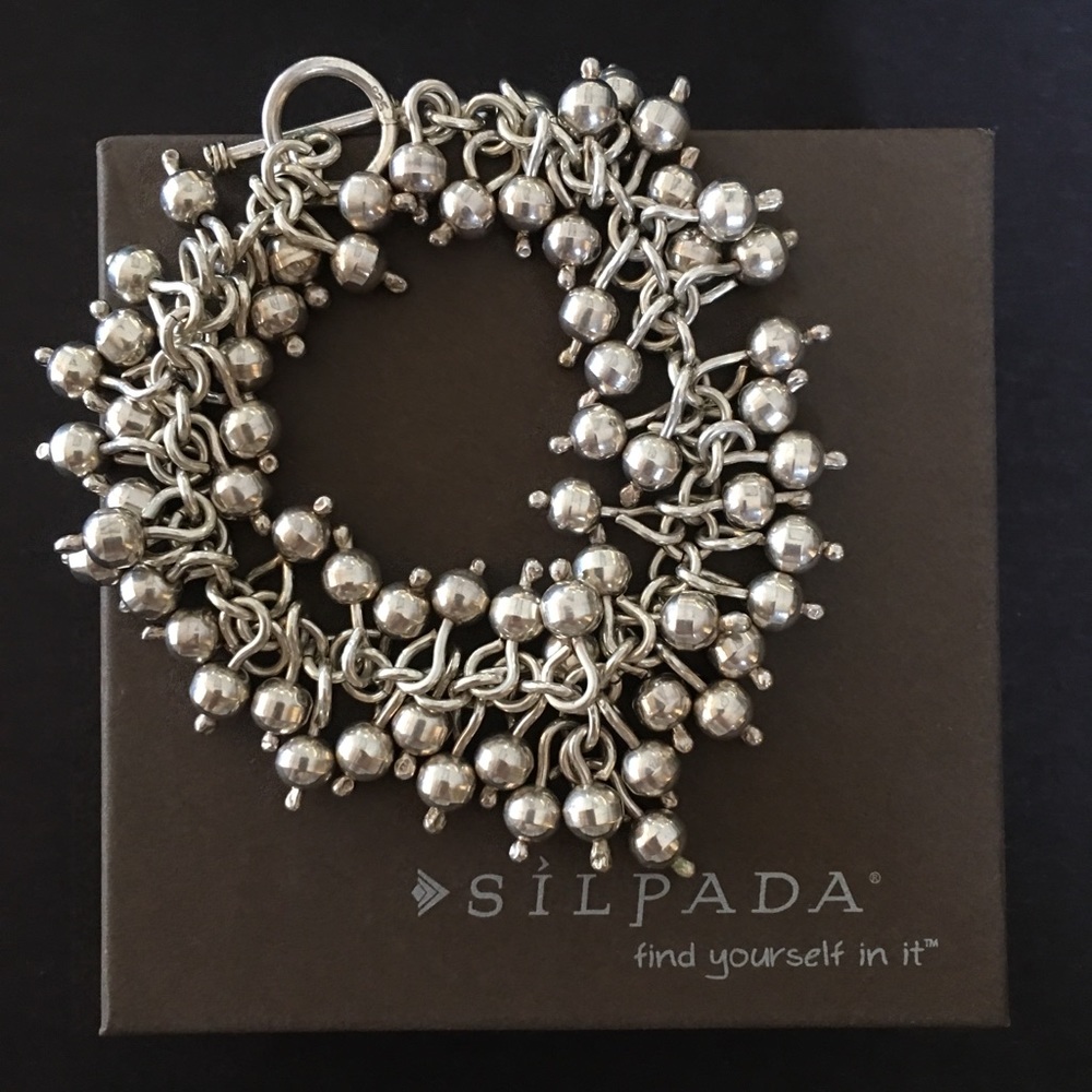 Silpada Cha Cha Bracelet Sterling Silver